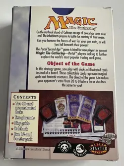 1998 Magic The Gathering Portal Second Age Contents Sealed - Image 2