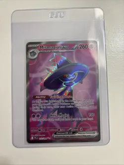 Mismagius EX 112/094 Pokemon TCG Phantasmal Flames Ultra Rare English - Image 1