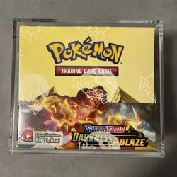 Pokemon TCG: Darkness Ablaze SEALED Booster Box--SWSH03 w/ Acrylic Case - Image 1