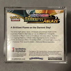 Pokemon TCG: Darkness Ablaze SEALED Booster Box--SWSH03 w/ Acrylic Case - Image 3