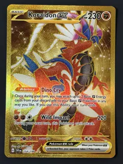 Pokemon TCG - Koraidon ex 254/198 - Hyper Rare - Scarlet & Violet Base Set - NM - Image 1