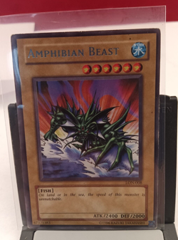 Amphibian Beast - LON-008 - Yugioh! Yu Gi Oh! Rare - Image 1