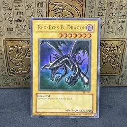 Yugioh Red-Eyes B. Dragon SDJ-001 Ultra Rare Unlimited LP - Image 1