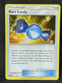 POKEMON RARE CANDY CLV 025/034 HOLO CARD GAME CLASSIC COLLECTION NM ENG - Image 1