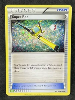 POKEMON SUPER ROD CLV 028/034 HOLO CARD GAME CLASSIC COLLECTION NM ENG - Image 1