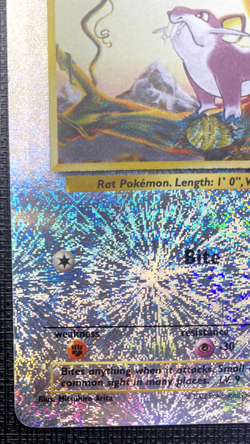 Rattata 89/110 Legendary Collection Reverse Holo Pokemon Card NM Pokemon 2002 - Image 4