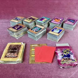 Bulk Lot of Konami Yu-Gi-Oh Cards 1996 Vintage - in Tin Case (4B) MO#8755 - Image 2
