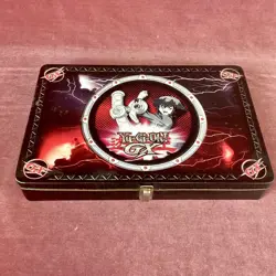 Bulk Lot of Konami Yu-Gi-Oh Cards 1996 Vintage - in Tin Case (4B) MO#8755 - Image 3