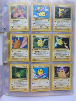 Pokemon TCG Card Game 2000 Pikachu World Collection 9 Card Set Sydney Exclusive - Image 2