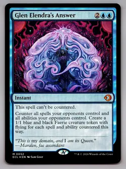 Lorwyn Eclipsed Glen Elendra's Answer FOIL Mythic 52 Magic the Gathering - Image 1