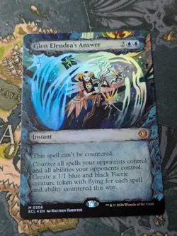 Glen Elendra's Answer Showcase Foil 0306 Lorwyn Eclipsed ECL MTG NM Magic - Image 1