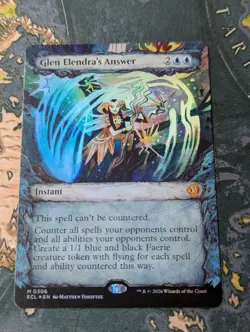 Glen Elendra's Answer Showcase Foil 0306 Lorwyn Eclipsed ECL MTG NM Magic - Image 4