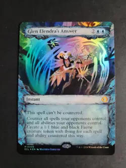 Glen Elendra's Answer (Showcase Foil) Mythic MTG Lorwyn Eclipsed - Image 1
