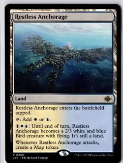 Restless Anchorage The Lost Caverns of Ixalan Regular NM R 0280 - Image 1