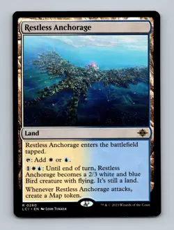 Restless Anchorage The Lost Caverns of Ixalan Non-Foil MTG NM - Image 1