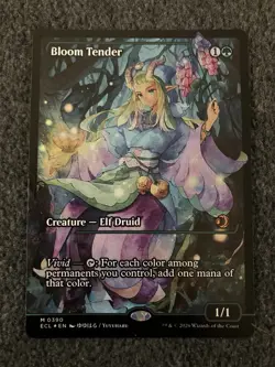 Magic MTG - Bloom Tender (0390) (Showcase) Foil - Lorwyn Eclipsed - Image 1