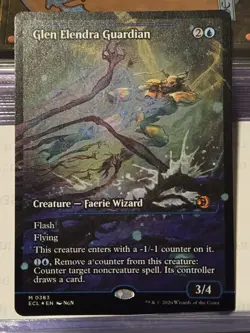 Glen Elendra Guardian (0383) (Showcase) - Lorwyn Eclipsed - Foil - MTG - Image 1