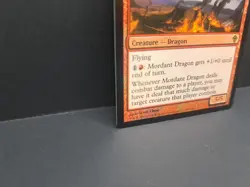 Mordant Dragon Worldwake Foil MTG - Image 3