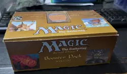 Magic The Gathering Revised EMPTY Booster Display Box Open Used - Image 2