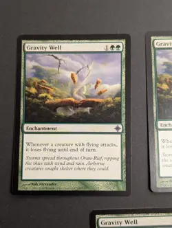 MTG Card - 3x Gravity Well - Rise of The Eldrazi - NM/LP - Magic The Gathering - Image 3