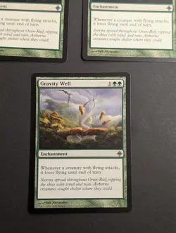 MTG Card - 3x Gravity Well - Rise of The Eldrazi - NM/LP - Magic The Gathering - Image 5