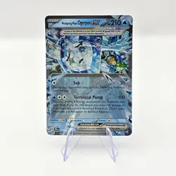 Pokemon TCG Wellspring Mask Ogerpon EX 027/131 Prismatic Evolutions Double Rare - Image 1