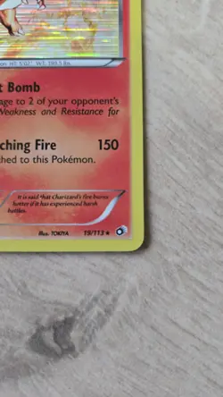 2013 Pokemon Black & White Charizard-Holo Legendary Treasures Holo #19 - Image 2