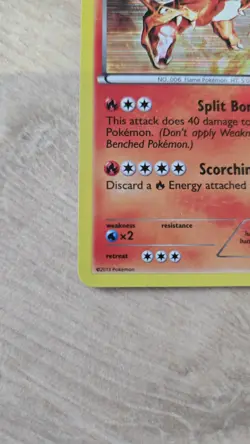 2013 Pokemon Black & White Charizard-Holo Legendary Treasures Holo #19 - Image 4