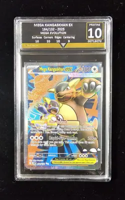 Mega Kangaskhan ex | 164/132 | Pokemon | Mega Evolution | Pristine 10 - Image 1