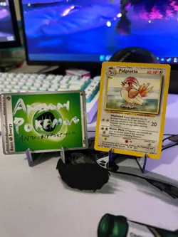 Pokemon TCG Pidgeotto 22/102 Base Set Unlimited LP - Image 1