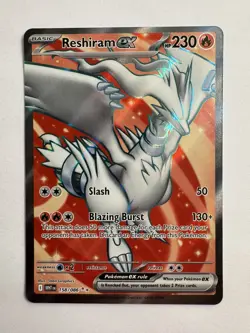 Reshiram ex (158/086) - Pokemon SV: White Flare - Ultra Rare - NM - Image 1