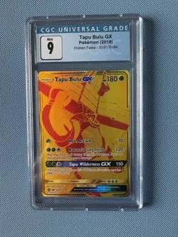 Pokemon 2019: Tapu Bulu - GX SV91/SV94 Hidden Fates: Shiny Vault Holo CGC 9 - Image 1