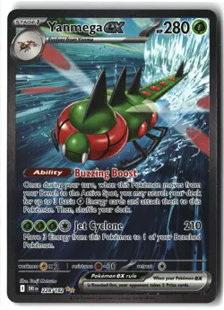 Yanmega ex ⭐ 228/182 Holo Special Illustration Rare Destined Rivals Pokemon NM - Image 1