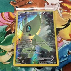 Pokemon TCG Mythical Celebi XY111 Full Art Black Star Holo Promo Card NM/M - Image 2
