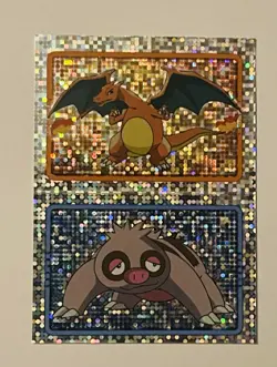 2005 Pokemon Merlin Ultimate Charizard/Slakoth Prism VERY RARE - Image 1