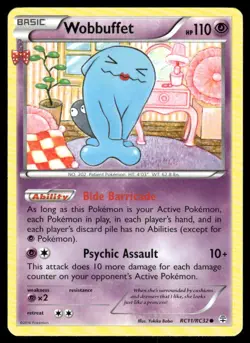 Pokemon Cards Wobbuffet RC11/RC32 Generations Common NM - Image 1
