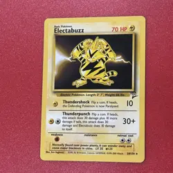 Electabuzz 24/130 Pokemon TCG Base Set 2 1999 NM - Image 1