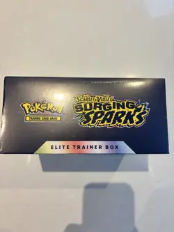 Pokemon TCG Scarlet & Violet Surging Sparks ETB Elite Trainer Box New Sealed - Image 3