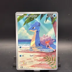 Pokemon TCG Misty's Lapras Destined Rivals 194/182 Illustration Rare - Image 1