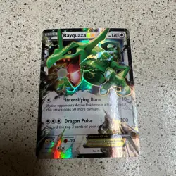 NM Pokemon TCG Rayquaza EX Ultra Rare Card 75/108 XY: Roaring Skies - Image 1