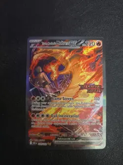 Pokemon TCG Team Rockets Moltres EX Holo Card 229/182 Sir Destined Rivals - Image 1