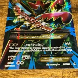 Pokemon TCG M Scizor EX Full Art Card 120/122 Breakpoint Near Mint - Image 4