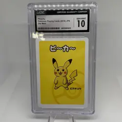 4 Slab Lot - Old Maid Pokemon Jpn - Charmander, Pikachu, Squirtle, and Bulbasaur - Image 4