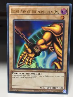 Yugioh! Right Arm of the Forbidden One - LOB-EN122 - Ultra Rare - Unlimited 25th - Image 1