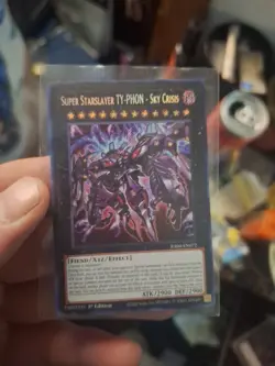 Yugioh! 1x Super Starslayer Ty-Phon - Sky Crisis Secret Rare RA04-EN072 - Image 1
