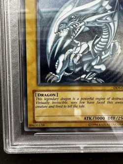 Yugioh PSA 10 Blue Eyes White Dragon DDS-001 Gem Mint - Image 5