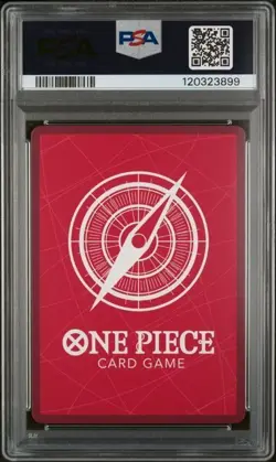 One Piece ST21-001 Monkey D Luffy Gear 5 Starter Deck 21 Alt Art Parallel PSA 10 - Image 2