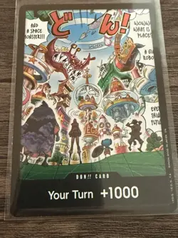 Egghead OP14 Don!! Manga Azure Sea's Seven One Piece Card English - Image 1