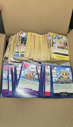 8lbs One Piece TCG Stage & Event Bulk NO HOLO/ NO FOIL NM English - Image 3