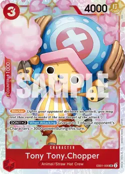 One Piece TCG Foil - Tony Tony.Chopper - 01 / NM / English - Image 1